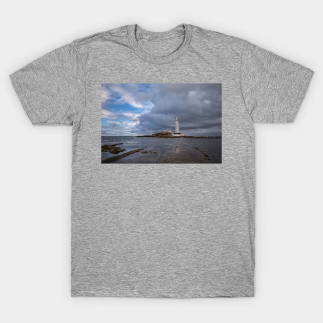 St Mary's Island Reflections T-Shirt by Violaman